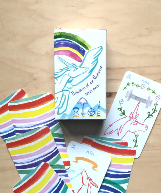 Unicorns of the Universe Tarot Deck