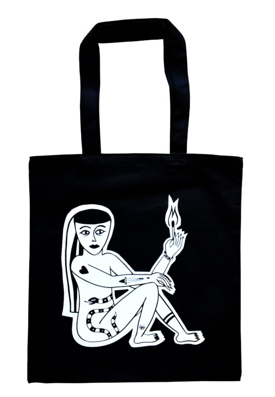 Tote, Goth, Gothic, Rebel, Witch, Bag, Tarot, Tarot bag