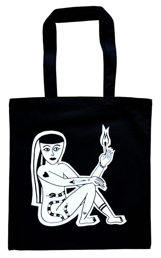 Goth, Gothic, Tote, Rebel, Tarot Bag, Shadowspeak, Occult, Witch