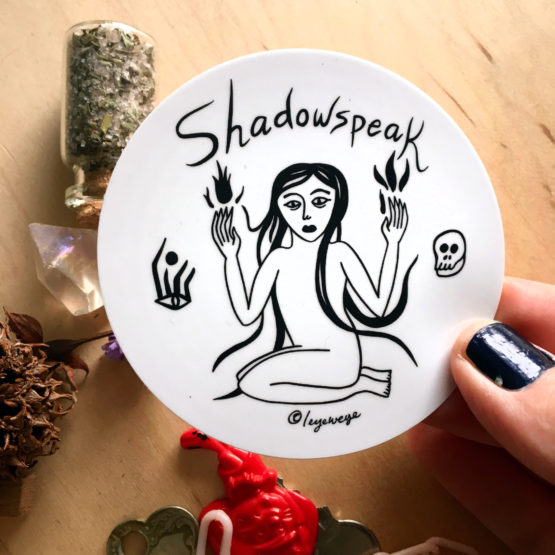 Shadowspeak, Sticker